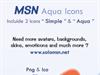 MSN Aqua Icon