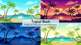 Tropical Beach (Triggered)
