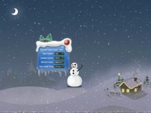 Realistic Animated Christmas Snowflakes
