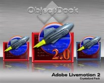 Adobe Livemotion 2.0 Crystalized Pack ver. 1.0