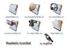 Realistic IconSet