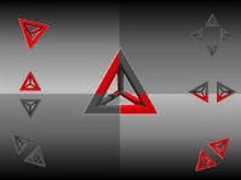 Red Matrix Pyramid