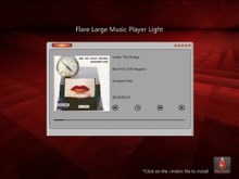 Flare Large Music Player Light