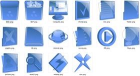 LastXP_Blue Dock Icons