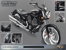 Victory Jackpot 8-Ball Motorcycle