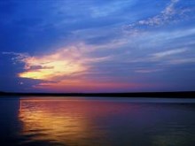 Gorgeous Sunset On The Lake