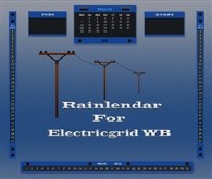 Electricgrid Rainlendar