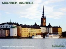 Stockholm---Aquarelle