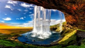 Blue_Sunset_Waterfalls