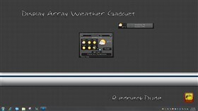 Display Array Weather Gadget