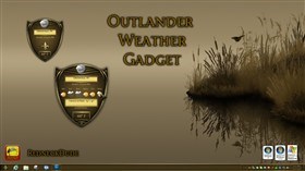 Outlander Weather Gadget