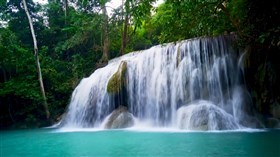 Kanchanaburi Waterfalls 4k