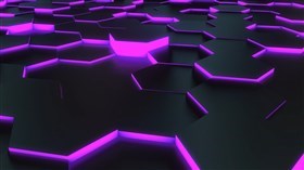 Hexagon Purple