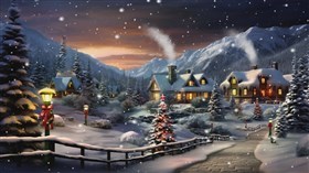 4K Winter Village