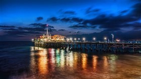 Santa Monica Pier HDR