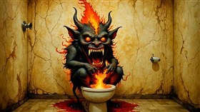 4K Toilet Demon