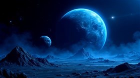 4K Cosmic Blue