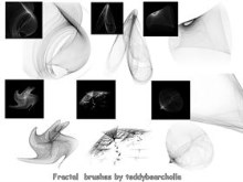 Fractal brushes