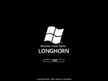 Longhorn/Vista Beta 1 boot