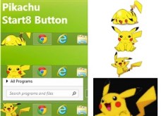 Pikachu Start8 Button