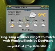 YingYang Weather Widget