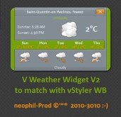 V Weather Widget V 2