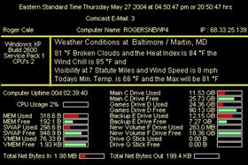 Roger's Simple Info Bar