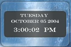 Aero Digital Clock