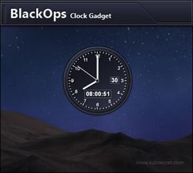 BlackOps Clock