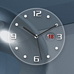 GlassyClock v2