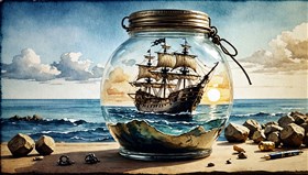 ship in a jar