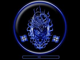 Dragon Skull (Blue)