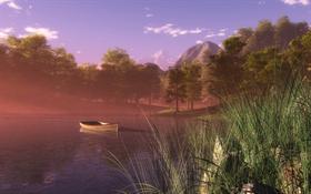 Lake on a summer morning - #summer09