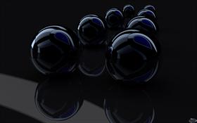 Black Balls(v2)Blue Heart