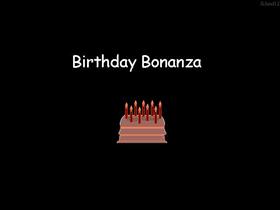 Birthday Bonanza