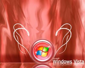 Microsoft Windows Red Vista