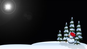 the lonely snowman 