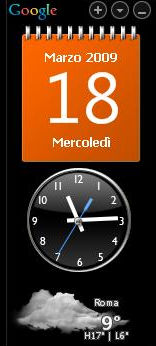 1spray Vista like Calendar (orange and white)
