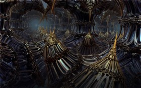 Horned stacks