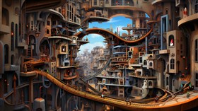 Clusted city
