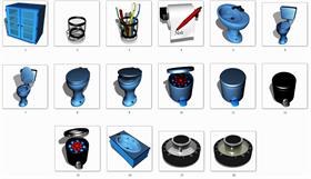 Bathroom Icon Set