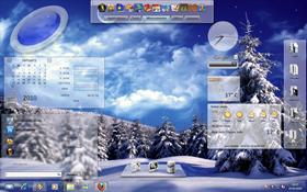 Frosted Windows 7