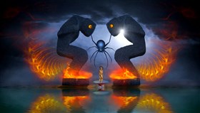 Maya Indian Fire Ceremony