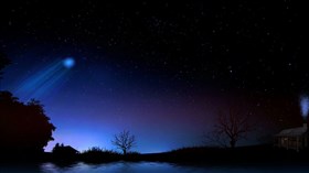 Spectacular Blue Night