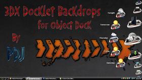 3DX Weather Docklet Backdrops