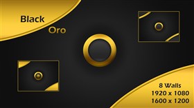 Black Oro Walls