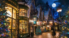 Christmas at Hogsmeade