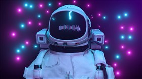 4K Astronaut Flash