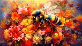 4K Bee Snack