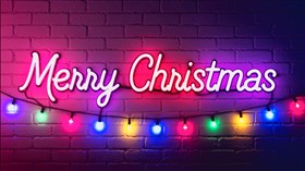 4K Blinking Christmas